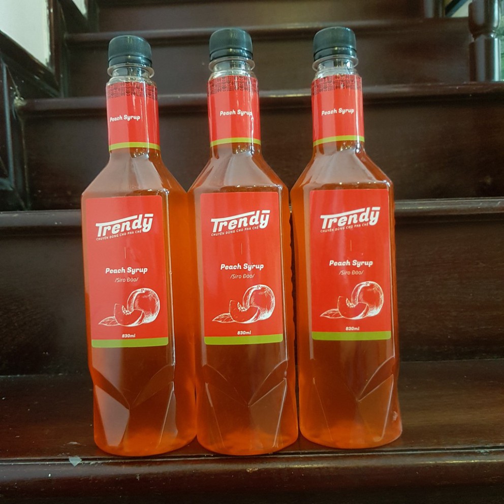 Siro Trendy các hương chai 830ml
