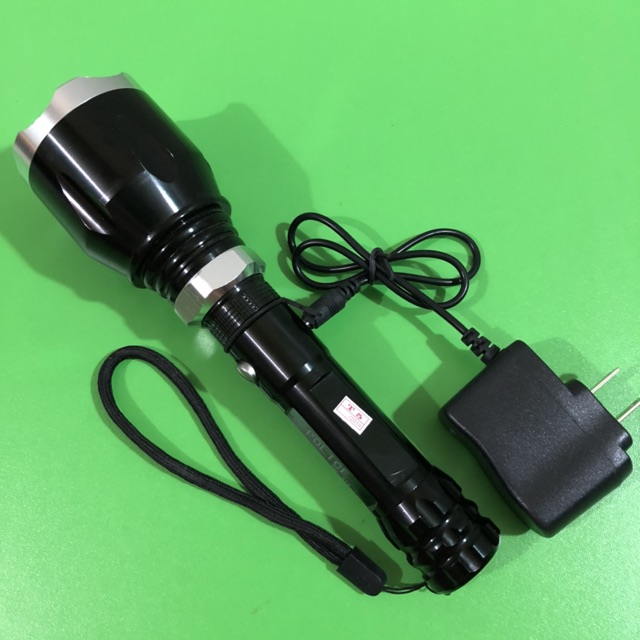💥 đèn pin siêu sáng 💥 Police : XSL - 418 , màu đen