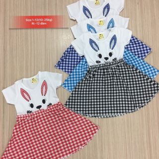Freeship 99k toàn quốc_,Đầm thỏ bé gái 10-25kg