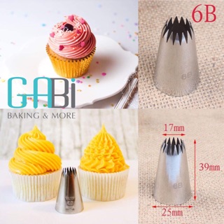 Set 5 đui bắt kem cơ bản ( 2F, 2A, 1M, 2D, 6B)