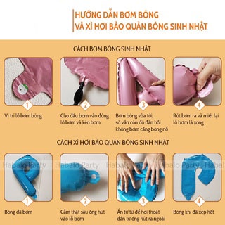 (CỠ TO) Bong Bóng Hình Con Hổ Trang Trí Sinh Nhật Tiệc Tùng
