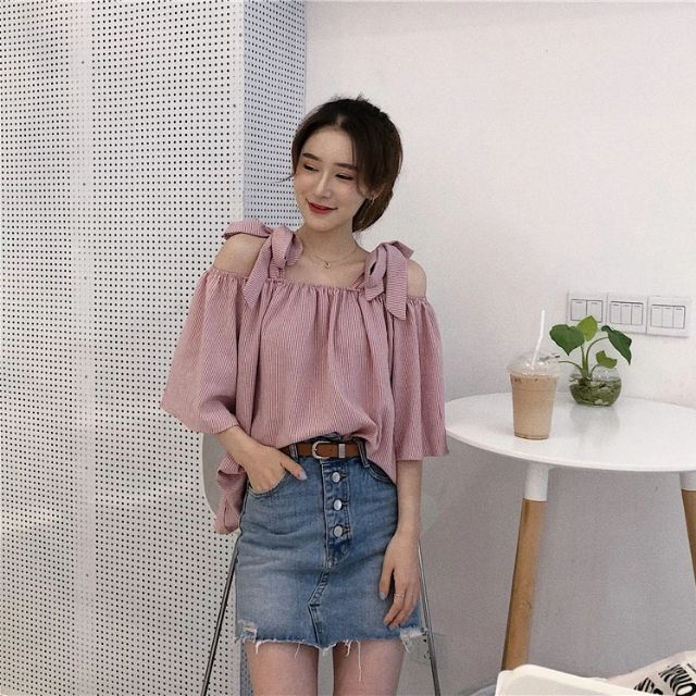 Tổng Hợp Áo Trễ Vai Có Dây Buộc Giá Rẻ, Bán Chạy Tháng 8/2023 - Beecost