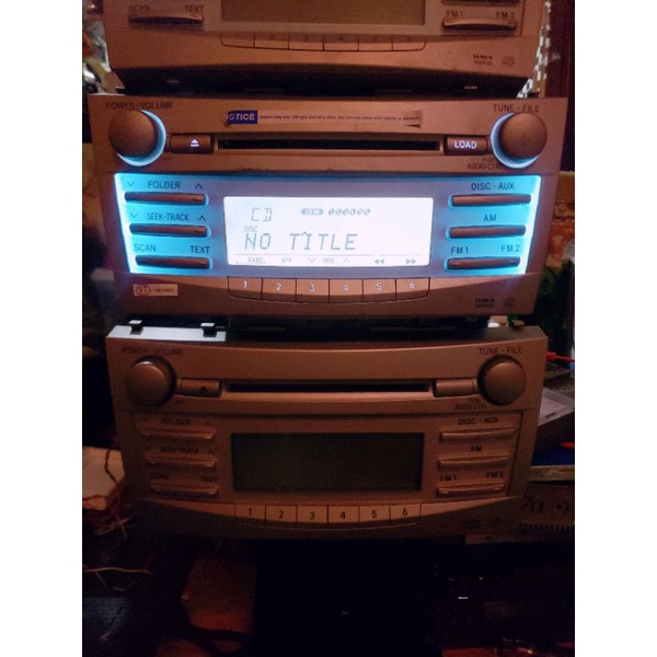 Đầu CD tháo xe camry 6 Disk + Aux.
