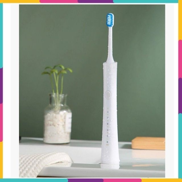 Bàn Chải Điện Đánh Răng Sonic Tự Động Cho Người Lớn Kèm 5 Đầu Chải 6 Chế Độ Đánh Răng Khoa Học HNH024