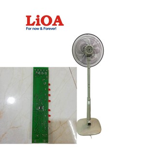 Mạch điều khiển quạt cây Lioa Q-409 thay thế cho mạch chính hãng