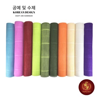 Giấy gói hoa lưới kẻ ngang Hàn Quốc