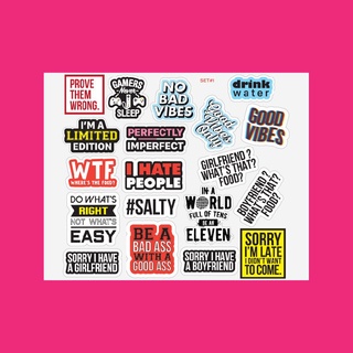 Set Sticker trang trí đáng yêu, giá rẻ (Dán ở mọi vị trí, mọi vật dụng)