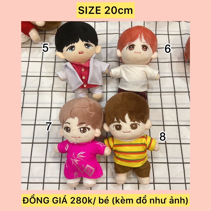 | DOLL 20cm| Nhượng Đồng giá 280k, 300k