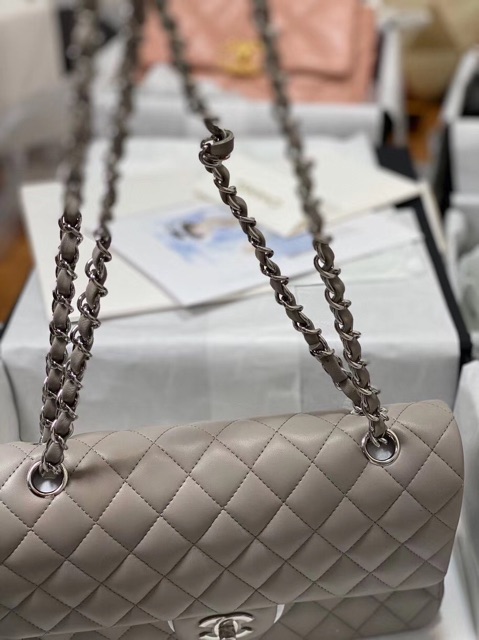 Túi Classic màu xám siêu cấp