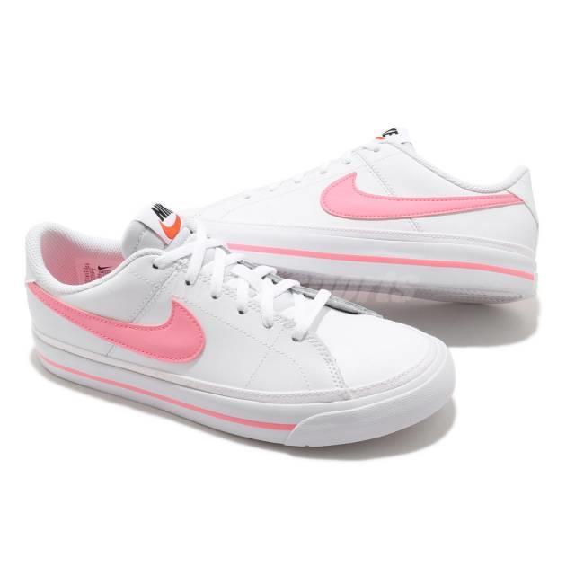 Giày Nike Chính Hãng- Court Legacy BG White/Pink DA5380-103 - Giày Nam Nữ Chuẩn Auth - halasneaker.com