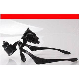 Kính lúp CAO CẤP đeo mắt có đèn V2
