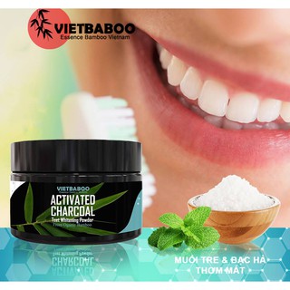 THAN HOẠT TÍNH LÀM TRẮNG RĂNG, KHỬ MÙI HÔI MIỆNG