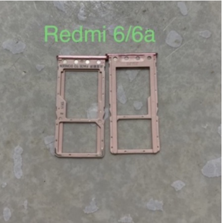 Khay sim điện thoại Xiaomi redmi 6 / 6A dùng chung