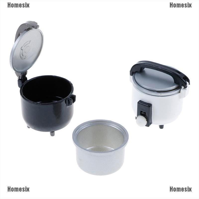 [HoMSI] 1:12 Miniature rice cooker food steamer warmer kitchen cookware dollhouse SUU