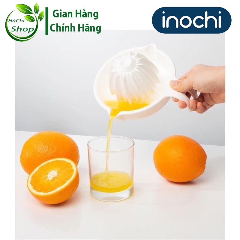 Bộ Vắt Cam - Chanh Bằng Tay Yoko Inochi Loại Nhỏ Có Lọc Bằng Nhựa PP Nguyên Sinh Kháng Khuẩn - Chính Hãng INOCHI