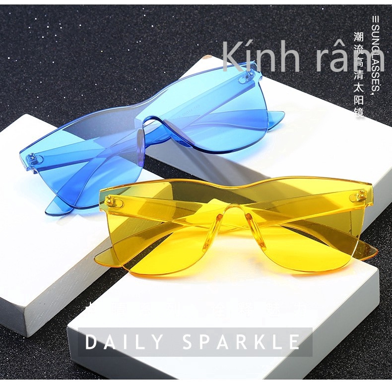 Kính mát không gọng thời trang cá tính cho nữ