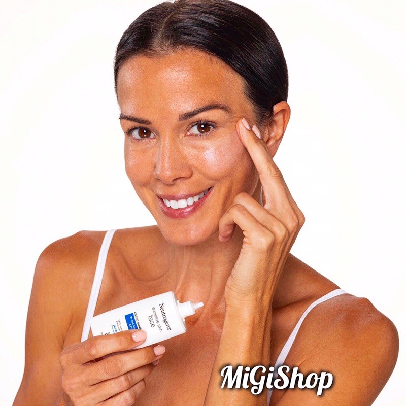 [Hàng Mỹ] Kem Chống Nắng Cho Da Mặt Nhạy Cảm Neutrogena Sensitive Skin Face Mineral Sunscreen SPF50 40ml