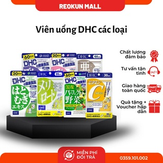 Viên uống dhc bổ sung vitamin nhật bản các loại vitamin c, rau củ, collagen, trắng da