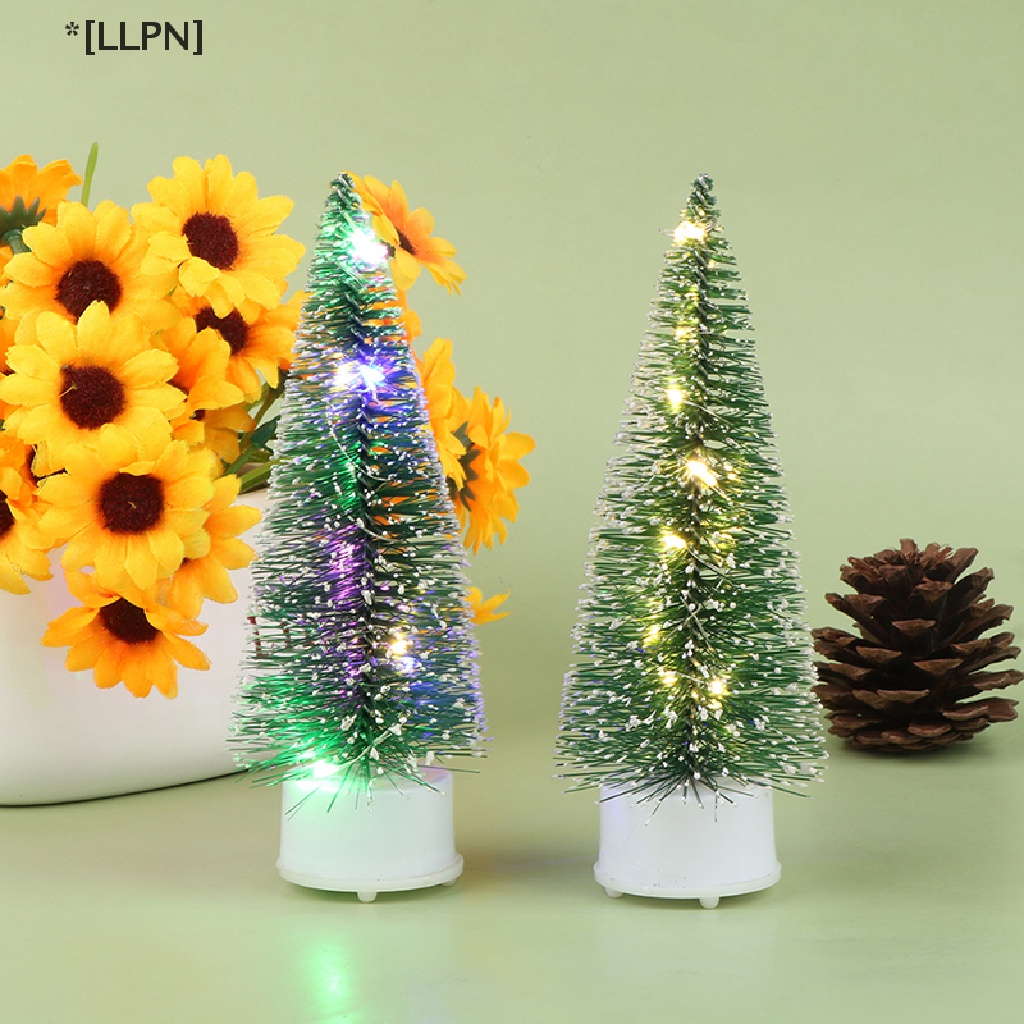 Cây Thông Noel Có Đèn LED Phát Sáng Trang Trí Nhà Búp Bê Tỉ Lệ 1: 12