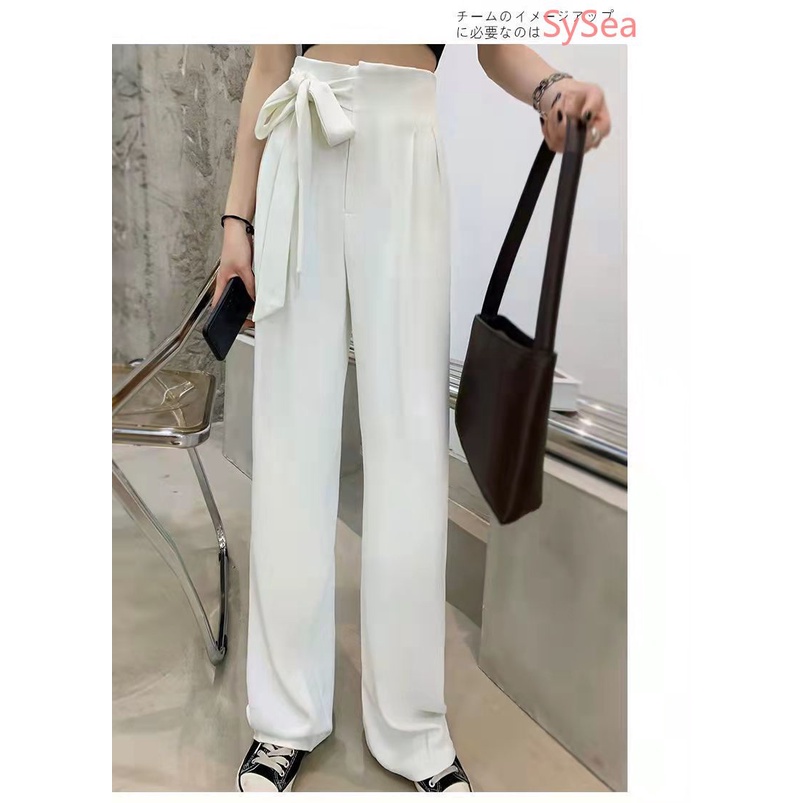 Quần Lưng Cao Đính Nơ Thời Trang Mùa Hè Hàn Quốc Cho Nữ