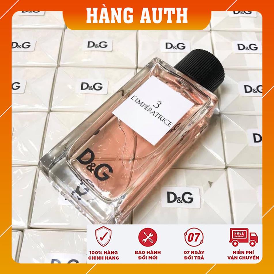 [Mã SRBACK101512 hoàn 20K xu đơn 0Đ] [FreeShip – hàng Auth] Nước hoa D&G 3 L'Imperatrice [Mẫu thử 0.33 oz] | BigBuy360 - bigbuy360.vn