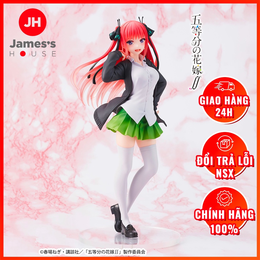Mô Hình Nakano Nino, Gotoubun Nhà Có 5 Nàng Dâu, Coreful Figure -  Figure Chính Hãng Nhật