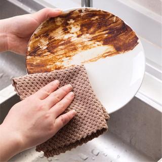 Khăn lau sợi microfiber chống dầu mỡ cho nhà bếp