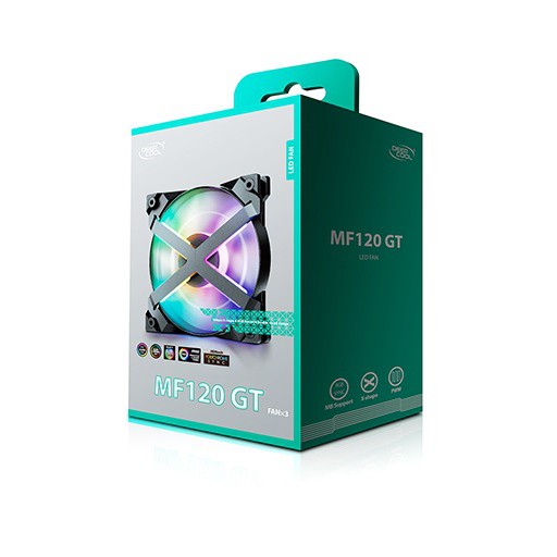 Quạt của vỏ máy vi tính Deepcool MF120GT (3 Fan RGB)