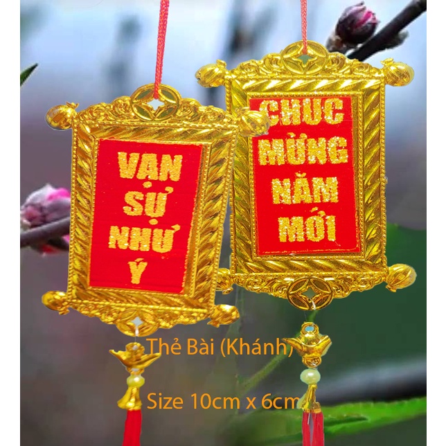 Đồ Trang trí cây đào mai quất  thông noel và năm mới 2022