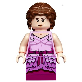 Nhân vật Hermione Granger với trang phụcváy hồng - Đồ chơi lắp ráp Iego Harry Potter- hp186