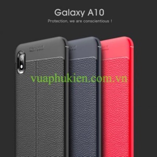 Ốp dẻo giả da autu focus cho samsung A10 2019 tặng kèm kính cường lực