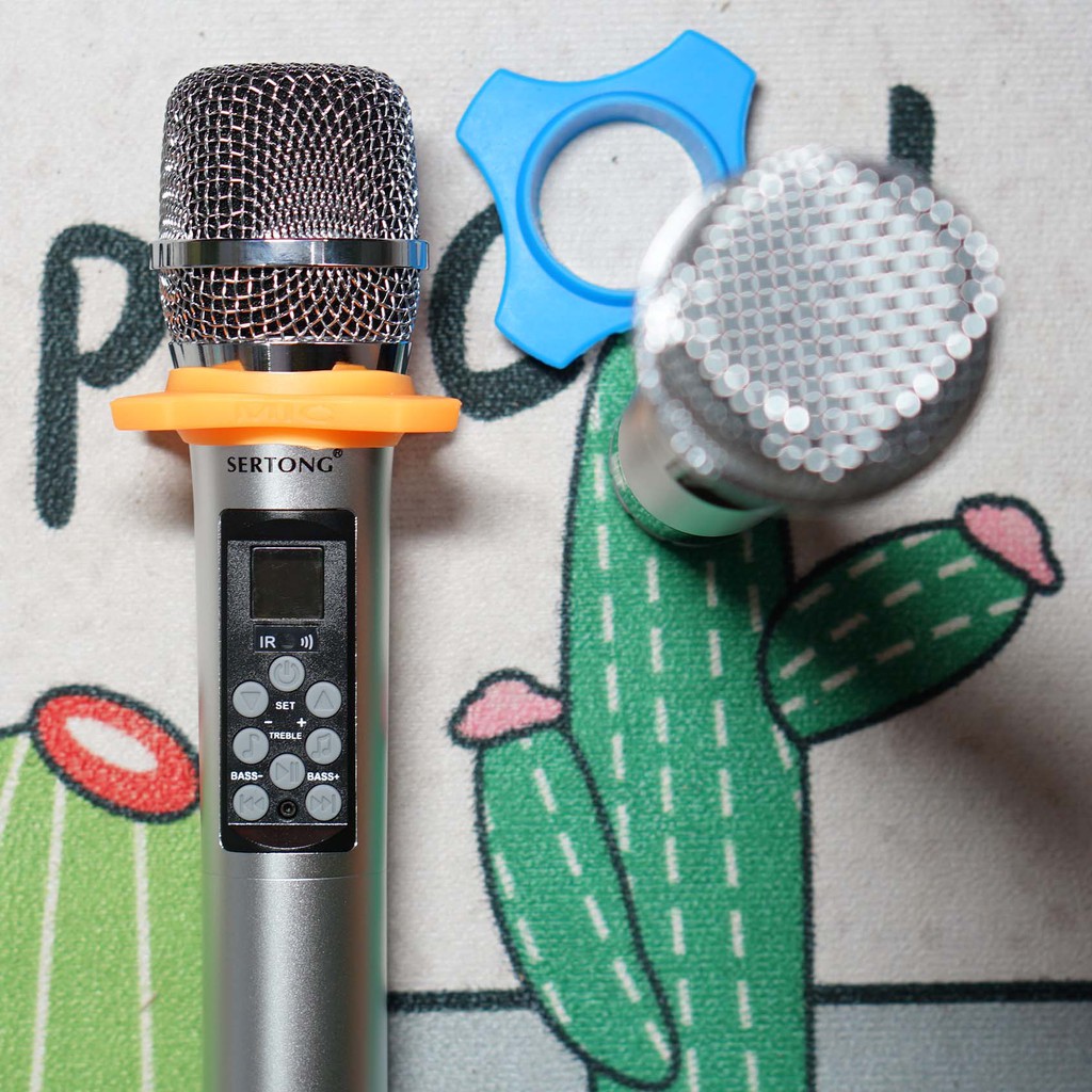 Bộ 2 micro Karaoke không dây Sertong SER-K58