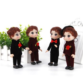 set 2 búp bê chibi nam size 18cm