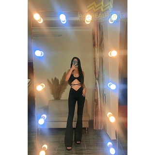 70x183cm Gương soi toàn thân đèn led AAArealhome SML Gương soi treo tường Gương toàn thân