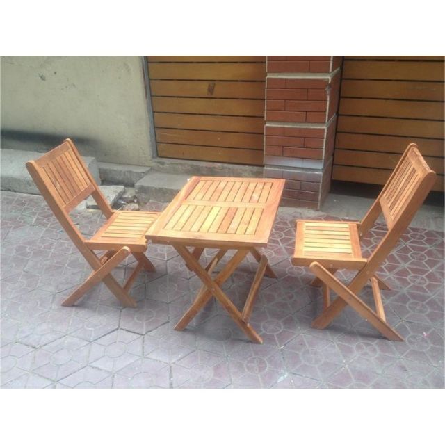 BỘ 1 BÀN 2 GHẾ CAFE NGOÀI TRỜI