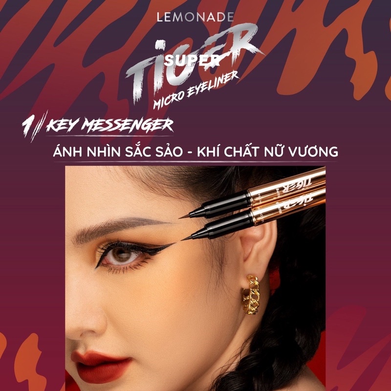 KẺ MẮT LEMONADE SUPER TIGER MICRO EYELINER