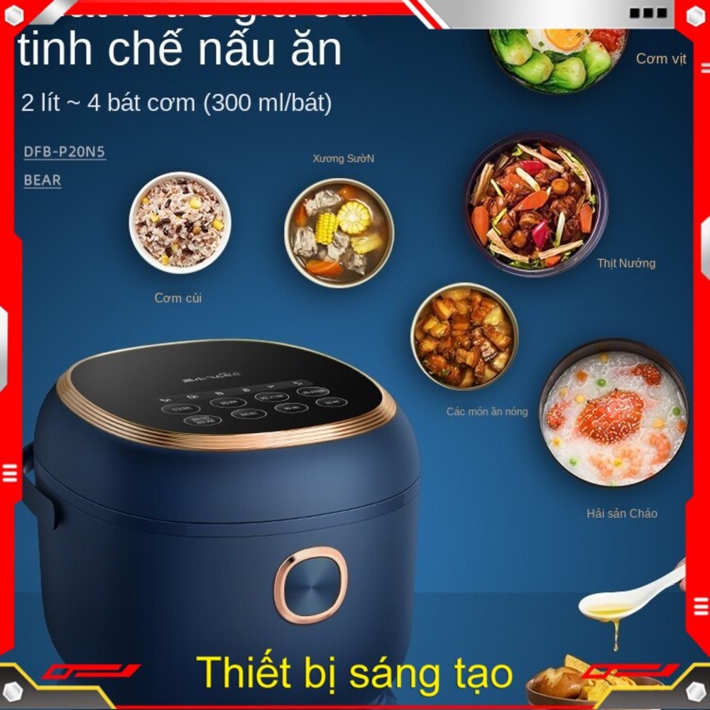 [Mã ELHADEV giảm 4% đơn 300K] Nồi cơm điện thông minh Bear P20N5