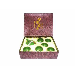 Bộ ấm chén hình cá 3d (xanh ngọc)