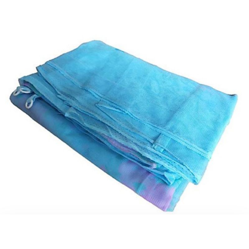 màn ngủ màu xanh