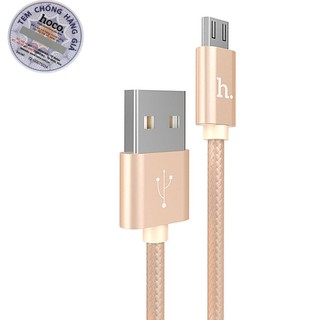 Cáp dù sạc nhanh micro usb dài 1 mét - hoco x2