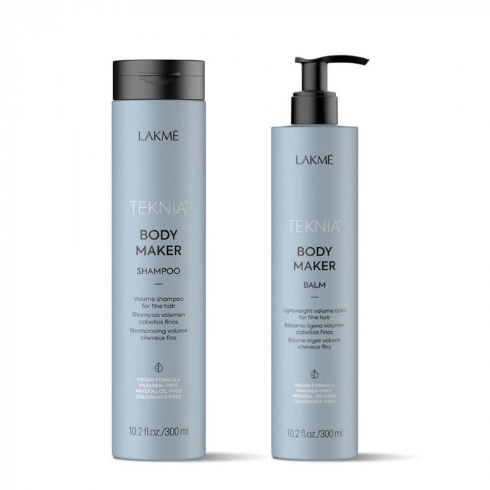 Kem hấp tăng cường độ phồng cho tóc mỏng Teknia Lakme Body Maker Treatment 250ml