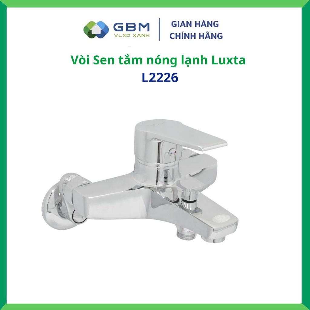 [Mã BMBAU300 giảm 10% đơn 499K] Vòi Sen Tắm Nóng Lạnh Luxta L2226-VLXD XANH