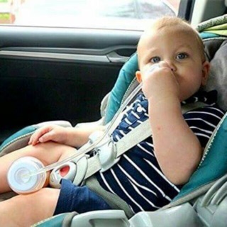 Bình sữa rảnh tay lil jumbl