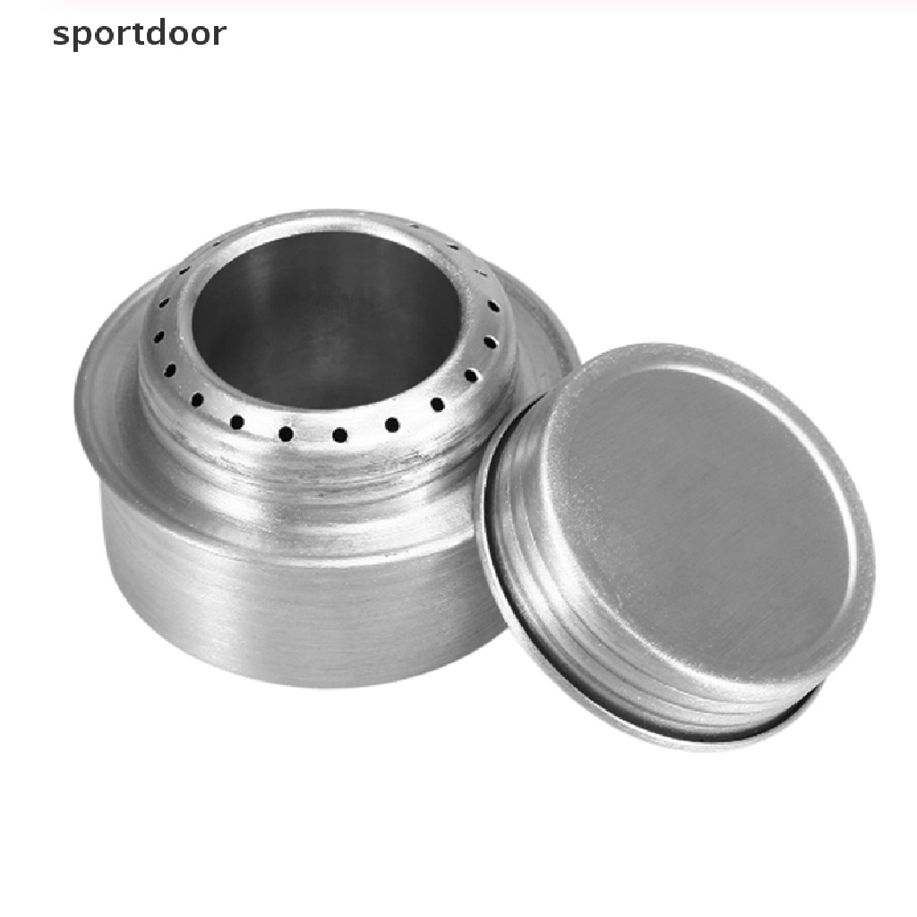 Bếp cồn mini bằng hợp kim nhôm tiện lợi khi du lịch cắm trại