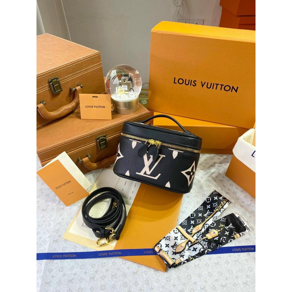 Túi cốp lv hoa to Vanity bản sup Full box nam châm