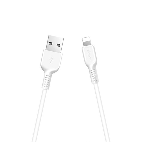 Cáp sạc nhanh 2A truyền dữ liệu Hoco X20 Lightning dây TPE chắc chắn dài 1M/2M/3M cho iPhone/iPad