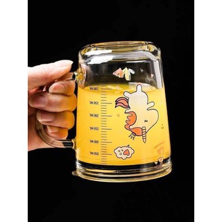 Cốc Pha Sữa Thuỷ tinh Chia Vạch