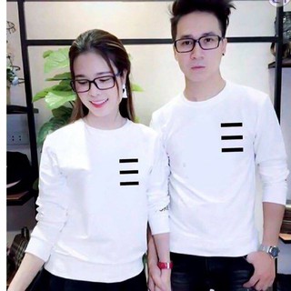 Áo đôi tay dài 3 vạch