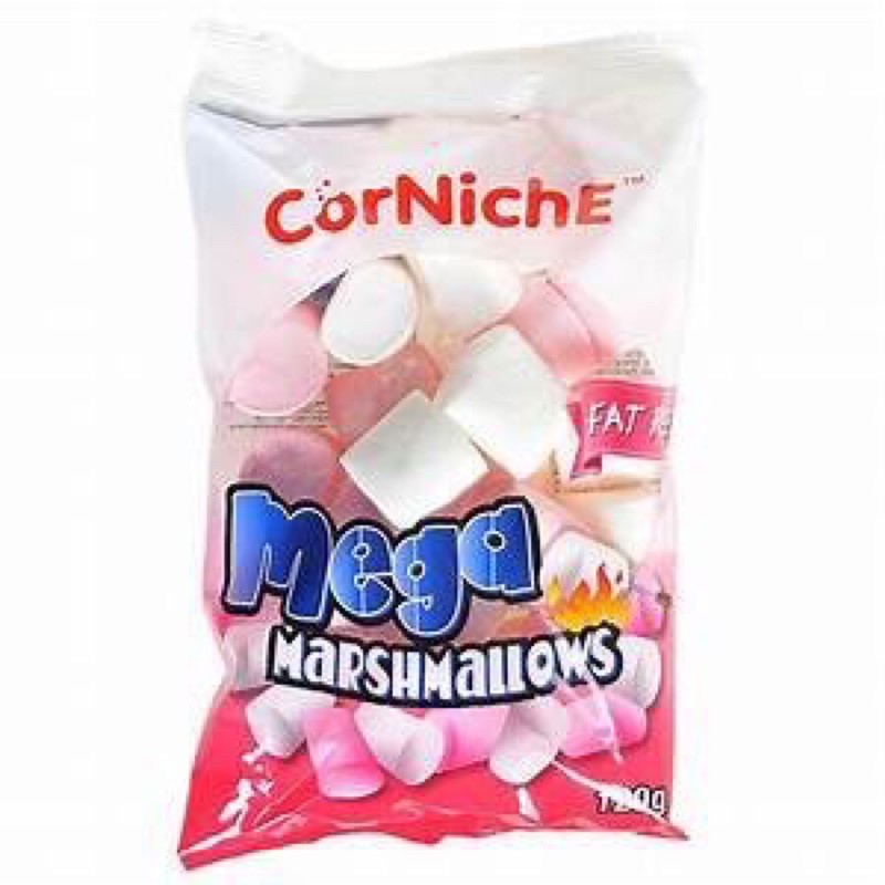Kẹo Marshmallow Corniche trắng hồng  120gr