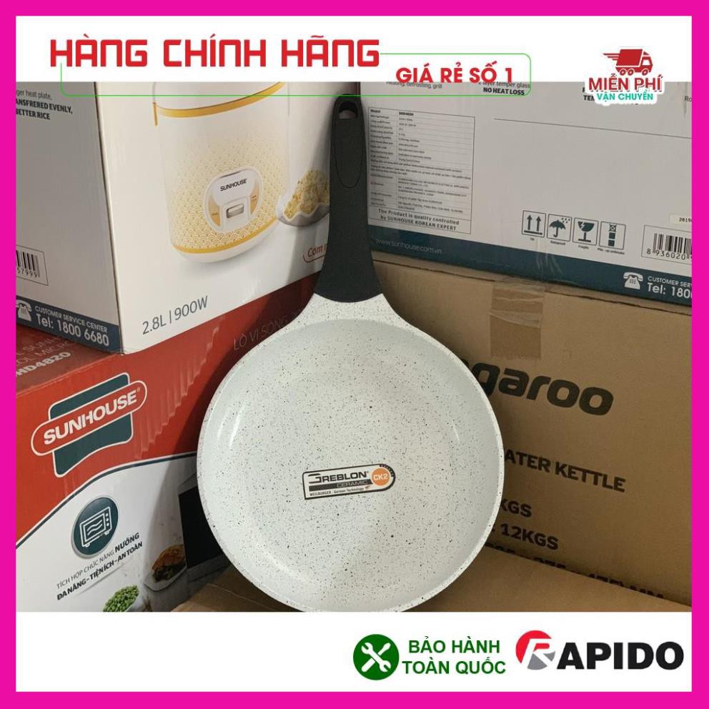 Chảo chống dính bếp từ, chảo từ men Đức Rapido